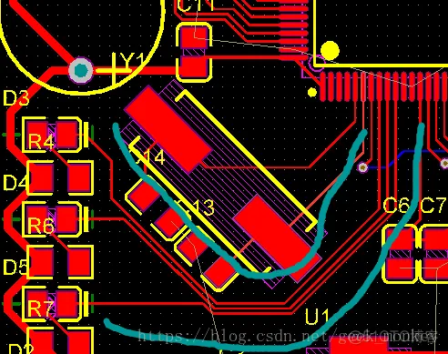 AD布局与布线技巧-基于125KHz门禁机实操_布线_39